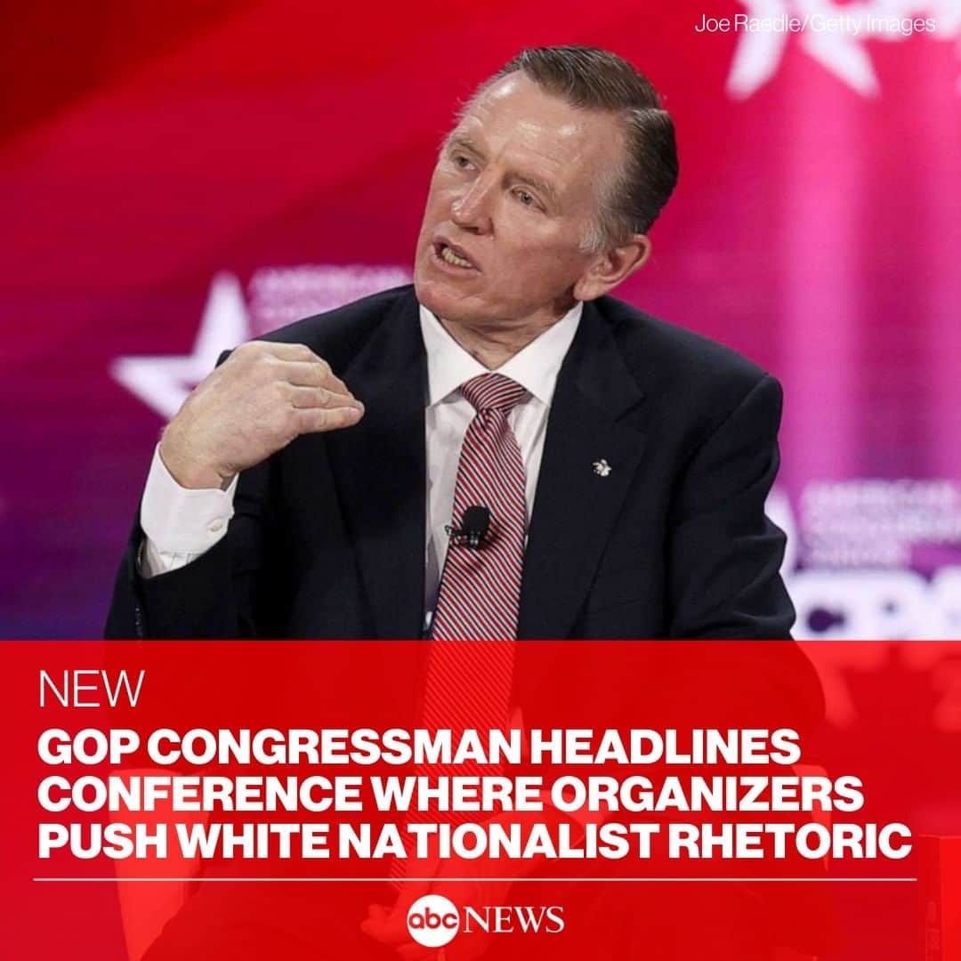 ABC Newsさんのインスタグラム写真 - (ABC NewsInstagram)「GOP Rep. Paul Gosar—who skipped Friday's House votes including the $1.9 trillion COVID-19 relief package—was the surprise keynote speaker at a conference known to spread white nationalist rhetoric, hours before appearing on a panel at CPAC. Tap link in bio for more. #linkinbio #news #cpac #congress #politics」2月28日 3時35分 - abcnews