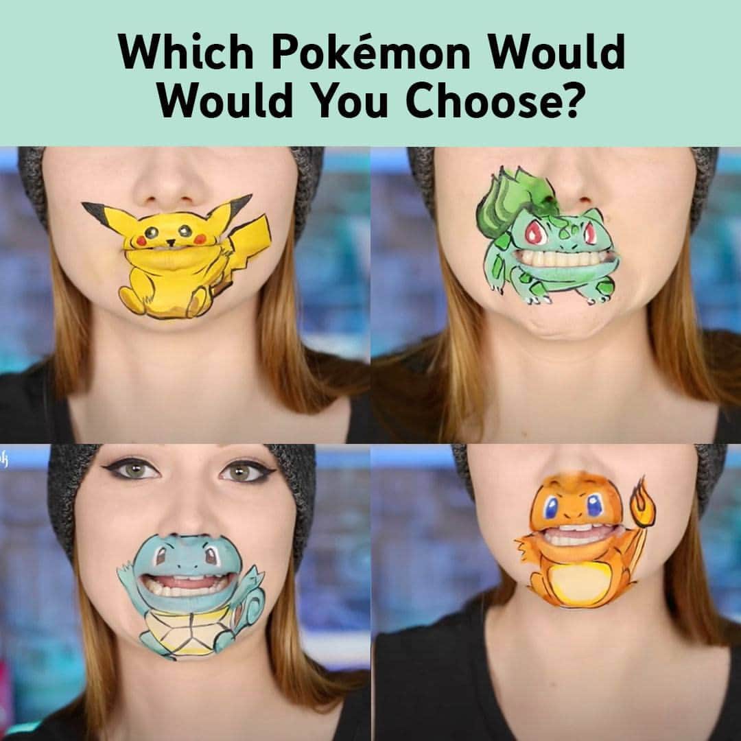 YouTubeさんのインスタグラム写真 - (YouTubeInstagram)「tfw you spend longer on your look than training your @Pokemon. 💁🏻‍♀️💁🏾‍♂️💁🏼💁🏽‍♀️ Comment below to celebrate #PokemonDay with @madeyewlook’s lip art. #Pokemon25」2月28日 4時00分 - youtube
