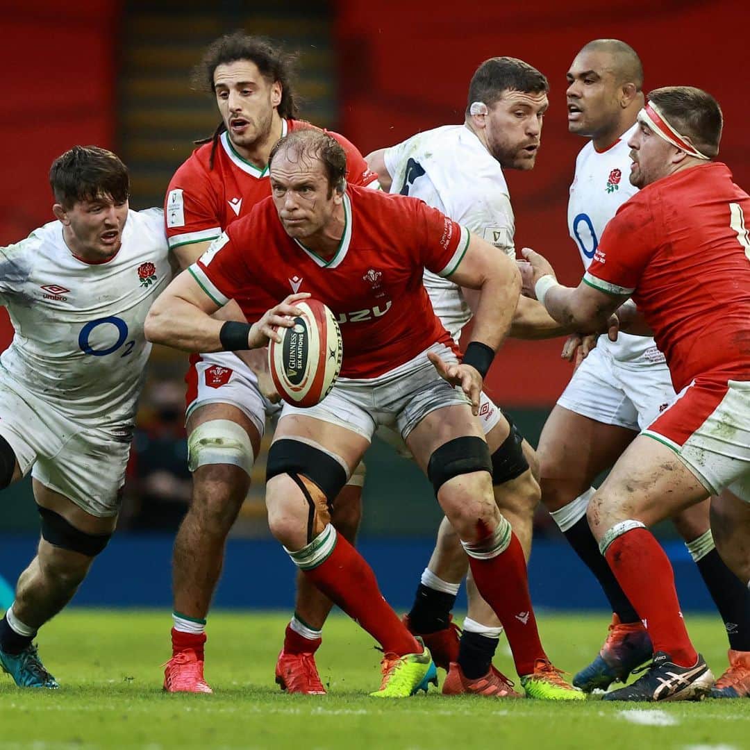 ラグビーイングランド代表のインスタグラム：「Congratulations on your victory today @welshrugbyunion 🤝」