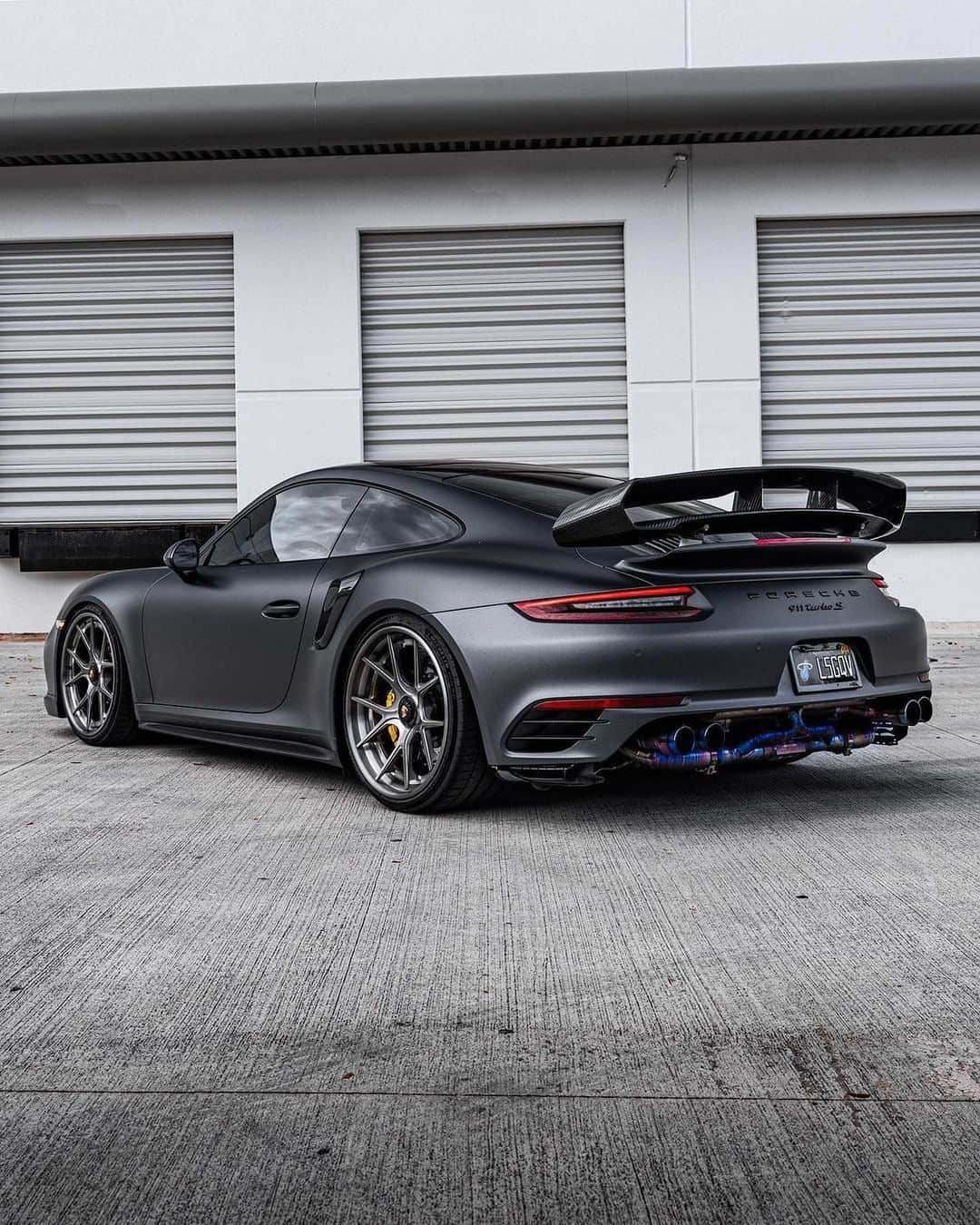 CARLiFESTYLEさんのインスタグラム写真 - (CARLiFESTYLEInstagram)「BAD Porsche 911 Turbo S on @strassewheels #carlifestyle #turboS」2月28日 4時15分 - carlifestyle