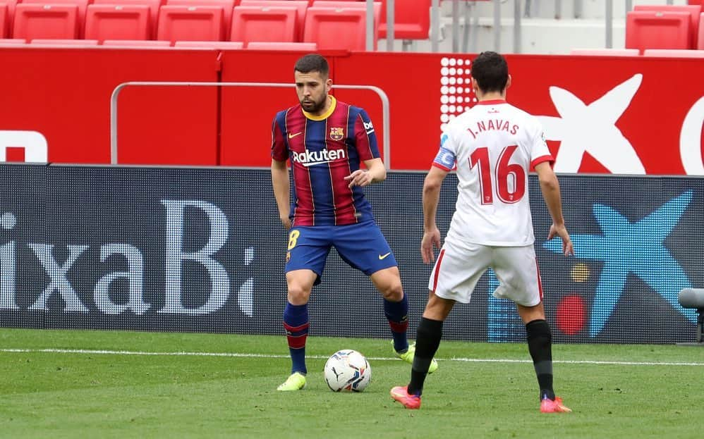 ジョルディ・アルバさんのインスタグラム写真 - (ジョルディ・アルバInstagram)「Gran partido equipo! #forçabarça🔴🔵」2月28日 4時55分 - jordialbaoficial