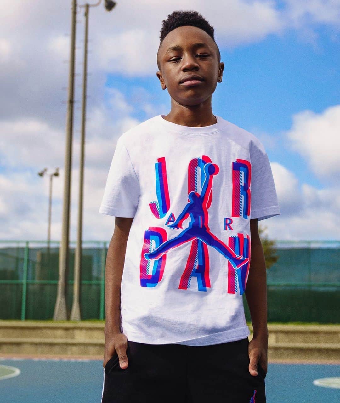 Foot Lockerのインスタグラム：「JUMPMAN! Shop new kids #Jordan apparel onlione and in-store.」