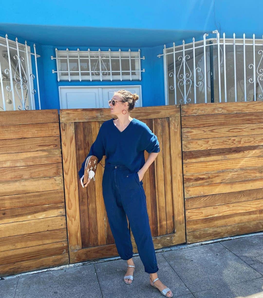 マリア・シャラポワのインスタグラム：「💙🐥☀️」