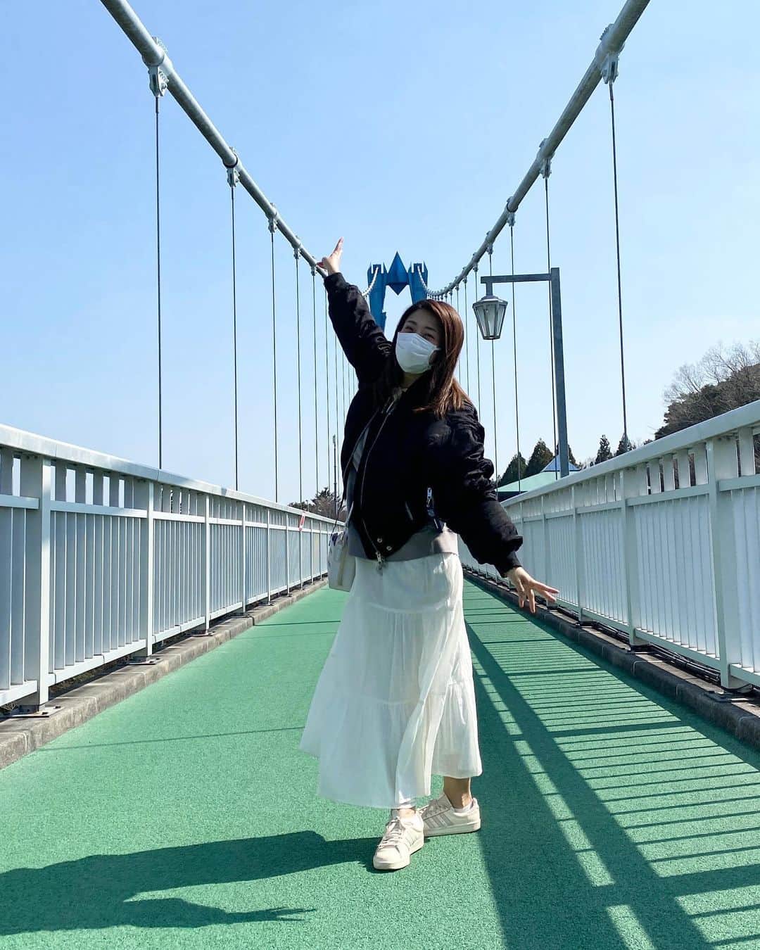 範田紗々さんのインスタグラム写真 - (範田紗々Instagram)「#茨城県 #竜神大吊橋」3月25日 10時54分 - handa_sasa