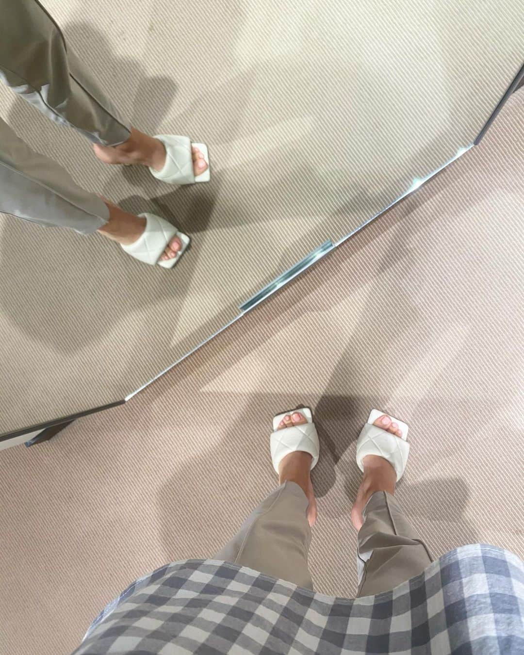 Mai Wakimizuのインスタグラム：「春のファッションって特にワクワクする♡ #wakkinstyle#linkable#bottegaveneta」