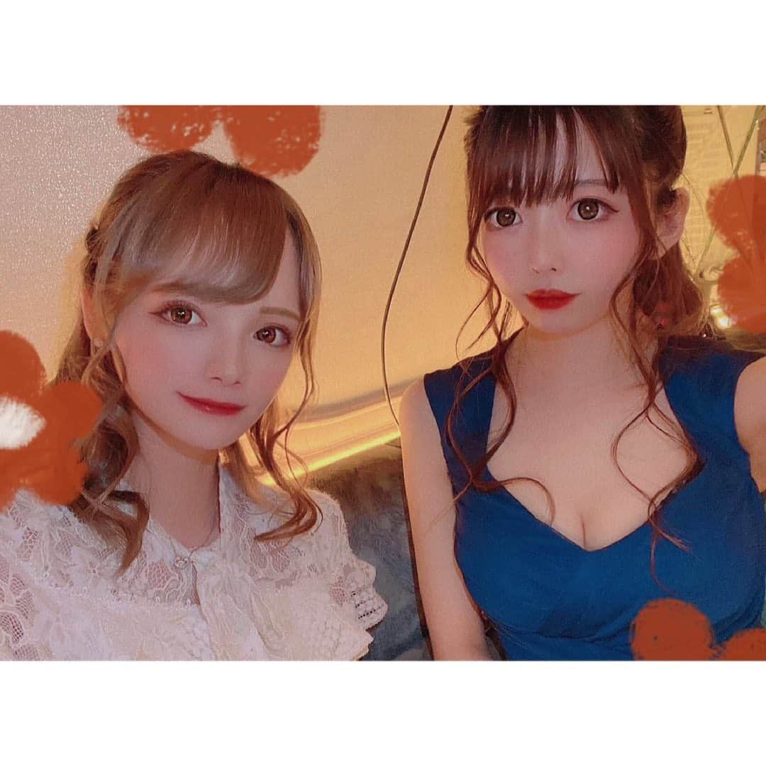 天使かれんさんのインスタグラム写真 - (天使かれんInstagram)「昨日から親友ぴとまた一緒に働いてる🥳💕一緒に撮った写真お互い盛れたことないね😐」3月25日 16時34分 - karen_amatsuka