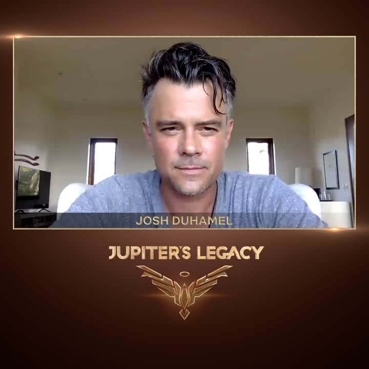 マット・ランターのインスタグラム：「Catch our Jupiter’s Legacy panel at virtual @wondercon this Friday, March 26th at 12pm PST.  We’re talking the making of JL, what it’s like to be a superhero, and peeing in super suits. 🦹🏼‍♂️」