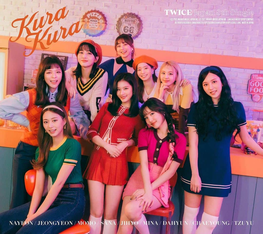 ツウィさんのインスタグラム写真 - (ツウィInstagram)「TWICE JAPAN 8th SINGLE『Kura Kura』 2021.05.12 Release  twicejapan.com/feature/kuraku…  #TWICE #KuraKura」3月26日 17時10分 - chou_tzuyu