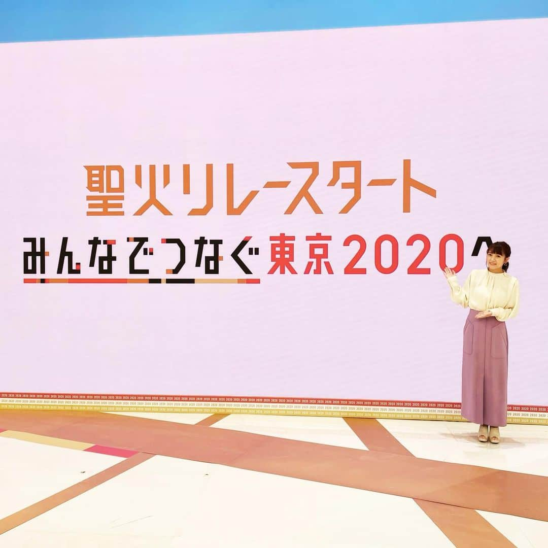 高橋みなみさんのインスタグラム写真 - (高橋みなみInstagram)「NHK総合「聖火リレースタート　みんなでつなぐ東京2020へ」 出演させていただきました😊  #nhk総合 #nhk #tv  衣装👗 トップス @nostalgia_jp スカート @lily_brown_official  イヤリング @anemone_official サンダル👡 @dianashoespress #fashion」3月26日 11時49分 - taka37_chan