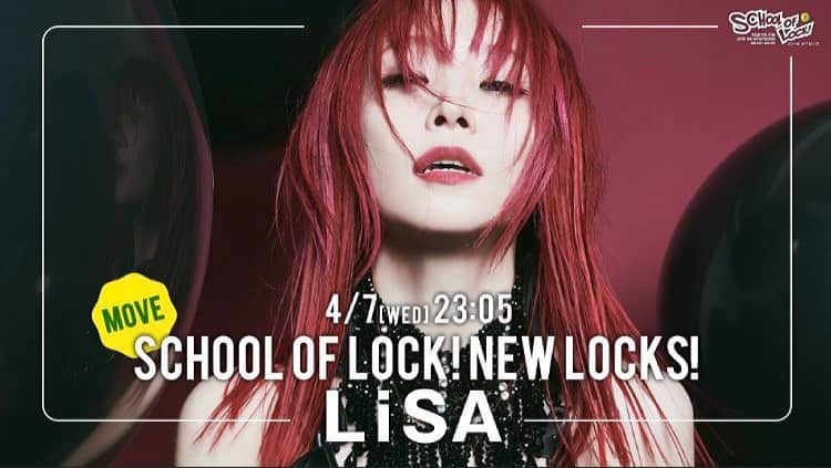 LiSAさんのインスタグラム写真 - (LiSAInstagram)「#LL教室は　来月4/7から、毎週水曜日23時にお引越ししますっ👩‍🏫 新しい始まりっ。幕開けー！🌅お間違いなくだよー！👩‍🏫 RT TOKYO FMで放送の番組「SCHOOL OF LOCK!」LiSAレギュラーコーナー 4月からの「LiSA LOCKS!」は毎週水曜日23:07頃の放送です！ https://www.tfm.co.jp/lock/lisa/ #SOL」3月26日 23時34分 - xlisa_olivex
