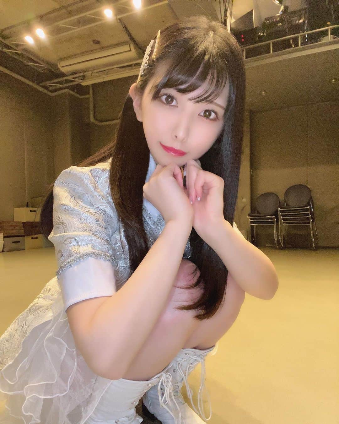 倉木しおりさんのインスタグラム写真 - (倉木しおりInstagram)「私、アイドル宣言🤍🤍  #マシュマロ3d+ #チームメレンゲ #アイドル #推してください」3月27日 11時57分 - shiori_kuraki