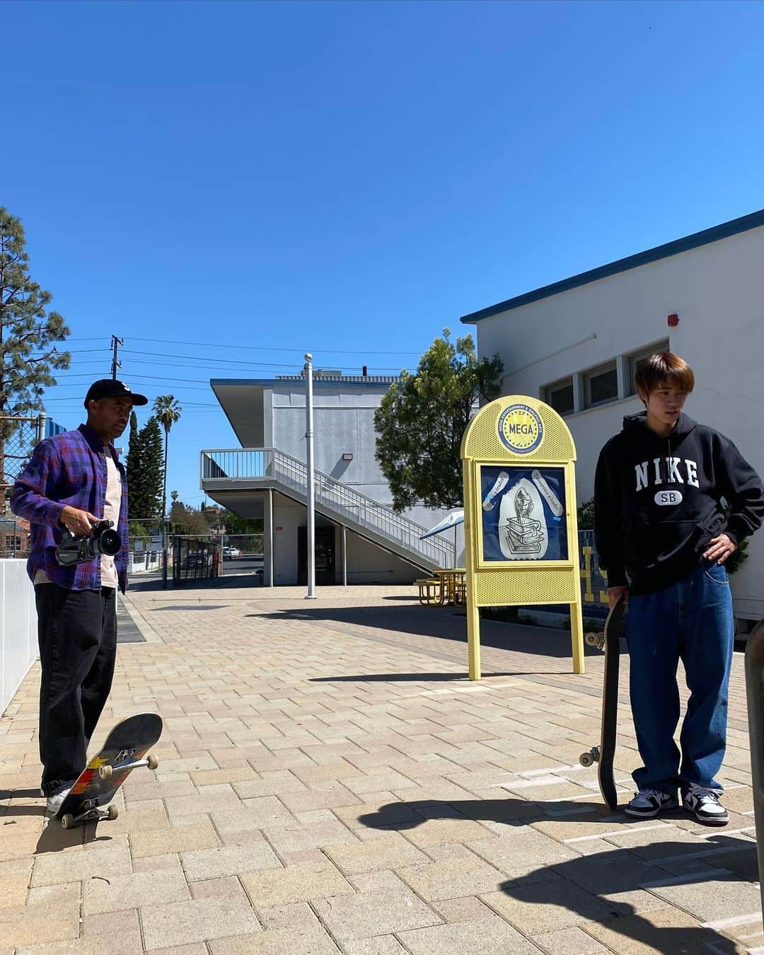 堀米雄斗さんのインスタグラム写真 - (堀米雄斗Instagram)「Having So fun with @erickoston 🛹」3月28日 11時03分 - yutohorigome