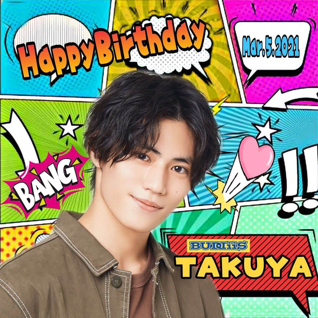 BUDDiiSさんのインスタグラム写真 - (BUDDiiSInstagram)「Happy 18th Birthday TAKUYA !!!  2021.3.5  #BUDDiiS  #TAKUYA」3月5日 0時00分 - buddiis.official