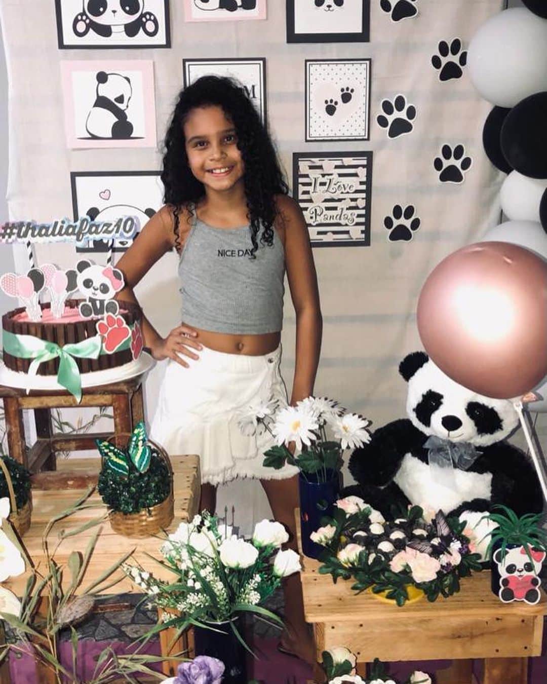 アンデルソン・バンバのインスタグラム：「10 anos da minha Princesa 😍👸🏽❤️  Que Deus continue lhe abençoando e protegendo.」