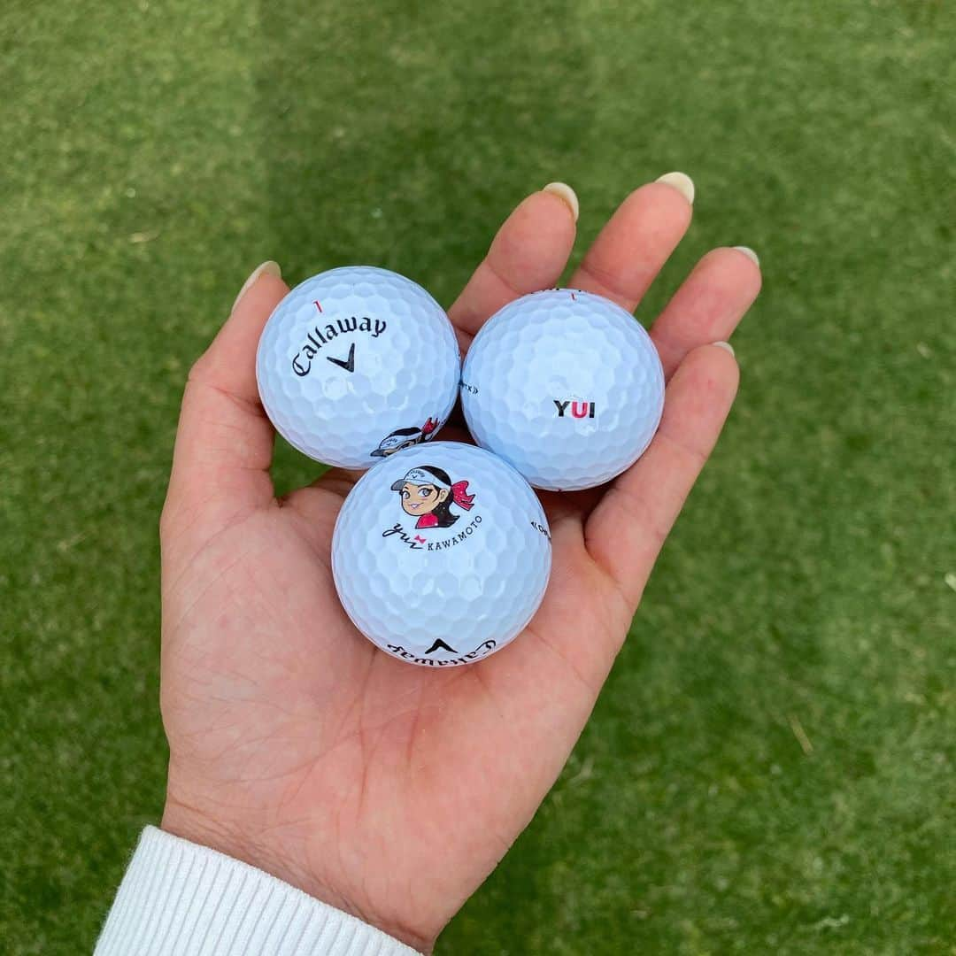 河本結さんのインスタグラム写真 - (河本結Instagram)「. Have a good weekend 🕊 .  #ゴルフボール#golfball #golf#ゴルフ#callaway #開幕戦」3月5日 17時57分 - kawamotoyui_official