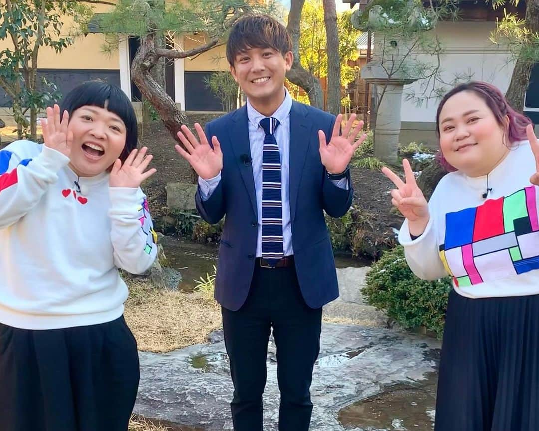 松山航大さんのインスタグラム写真 - (松山航大Instagram)「★ 📺NBSで放送❗️ 『ぶらりＱ旅 歴史のふるさと信州・長野』 . 長野の歴史を学ぶバラエティ番組！ 大人気芸人 #おかずクラブ のお二人が、クイズに挑戦します！ . 名解答、珍解答連発！ 爆笑必至の1時間！ . あす午後３時から放送！ ぜひご覧ください！ . #長野市 #歴史 #ゆいP さん #オカリナ さん #こてつ #北村智 さん #河合武俊 さん #長野放送 #アナウンサー #松山航大」3月5日 18時52分 - kodai_matsuyama