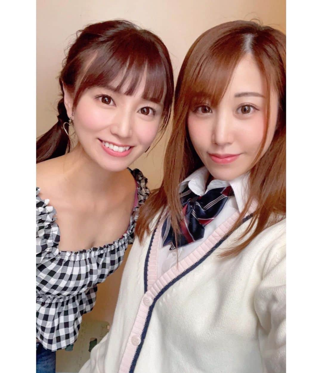 雪乃凛央さんのインスタグラム写真 - (雪乃凛央Instagram)「ず～～っと会いたかった はっつさんに会えたよෆ̈ . 言葉が見つからないくらい可愛かったᵒ̴̶̷̥́~ᵒ̴̶̷̣̥̀ . #AV女優#セクシー女優#ero#cute#sexy#Japanesegirl#sexy#撮影#衣装#jk#cosplay同じ#ティーパワーズ#初川みなみ さんෆ̈」3月5日 20時28分 - rio_ccha_