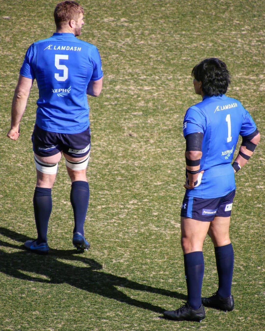 のインスタグラム：「第3節 vs Canon 14:00 kick off. 場所　昭和電工ドーム大分 かつて別府駐屯地で合宿したこと、忘れてないぜ。応援宜しく頼みます。  @panasonic_wildknights_funclub」