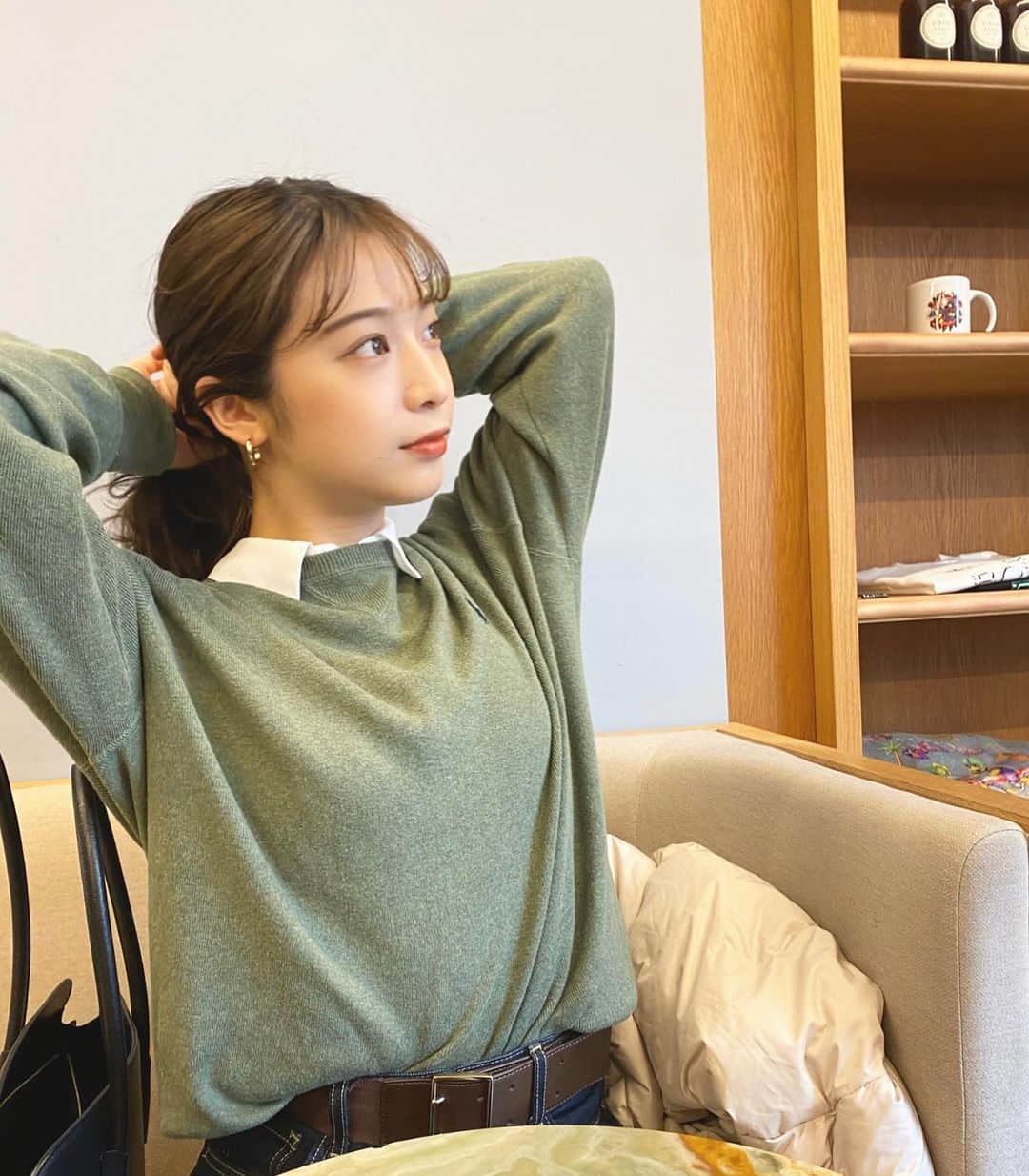 のインスタグラム：「. 美容院前にお姉ちゃんと🌤 ハニーレモンサンドウィッチ美味しかった🍋  #ragandbone #ragandbonecoffee  #表参道 #表参道カフェ #青山カフェ #原宿カフェ」