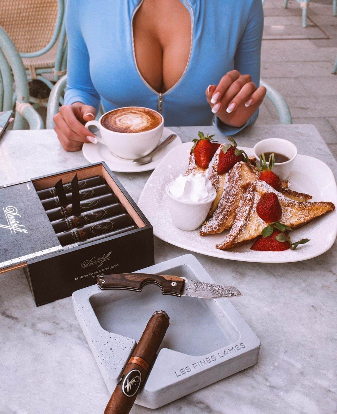 さんのインスタグラム写真 - (Instagram)「Combo “Great Breakfast”  Muse: @natalee.007  ⚔️ @lesfineslames  Club: @mavrinmag」3月6日 3時17分 - mavrin