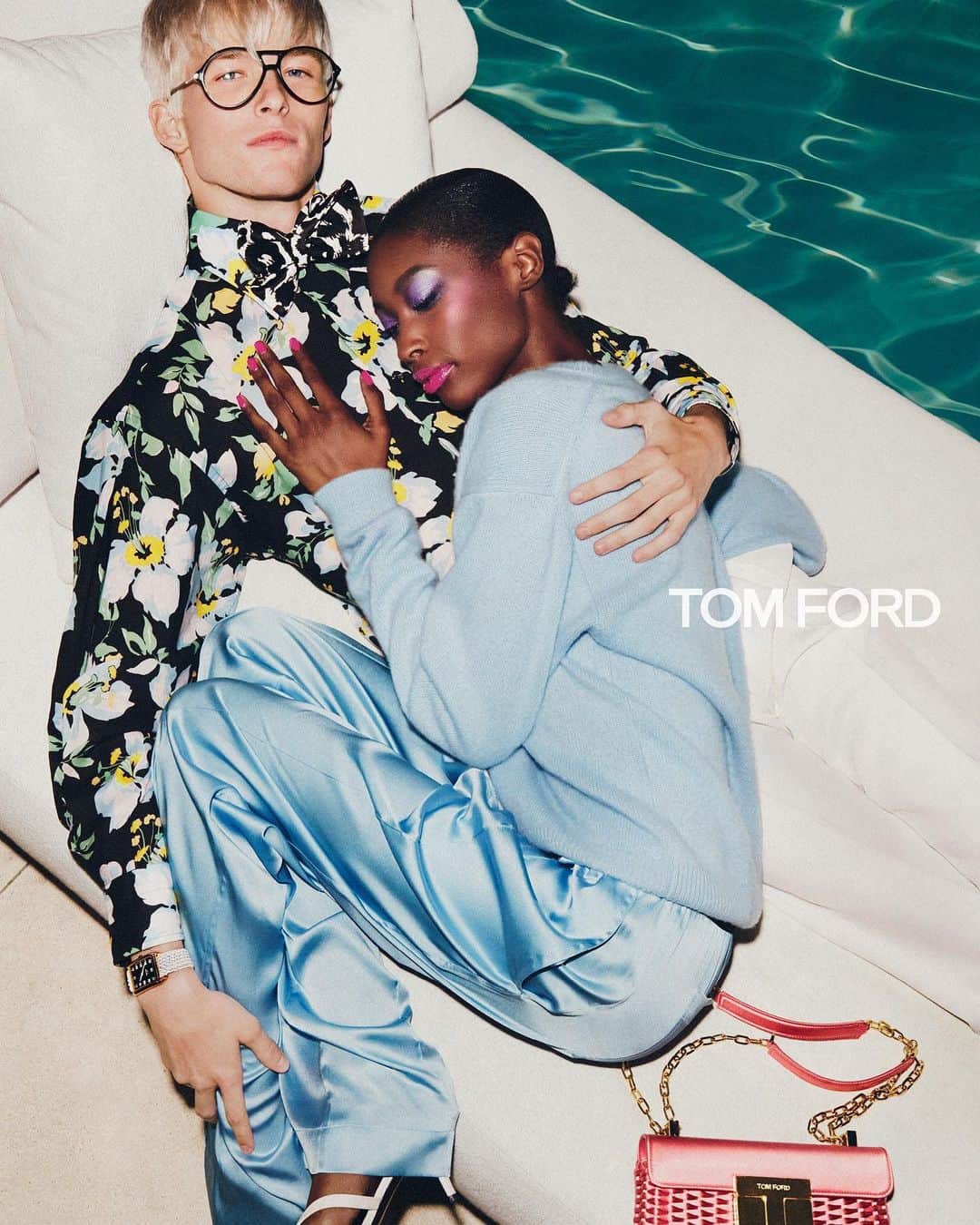 トムフォードさんのインスタグラム写真 - (トムフォードInstagram)「“Clothes that make us feel good.” - Tom Ford. SS21 Collection. Shot by Tom Ford. Featuring @_.makala and @troy_steez #TOMFORD」3月6日 0時55分 - tomford