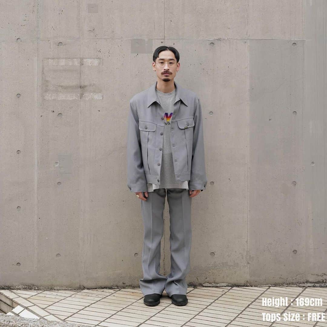 beams_harajuku_officialのインスタグラム：「…  ＜DAIRIKU＞ "LOVE VINTAGE LONG SLEEVE TEE" "REGULAR POLYESTER JACKET" "FLARE FLASHER PRESSED PANTS" @dairiku @beams_harajuku_official  #dairiku #21ss #beams #ビームス #harajuku_beams #HARAJUKUSTYLE #mensfashion #menswear #wear #style #fashion」