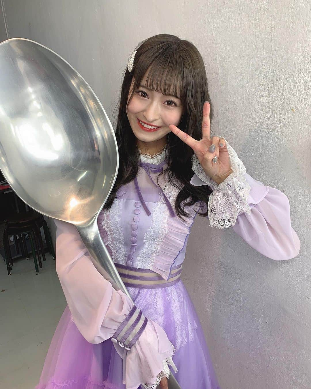 清水里香さんのインスタグラム写真 - (清水里香Instagram)「【お知らせ】﻿ ﻿ ﻿ NMB48✖️goodspoonの﻿ コラボカフェ開催が決定になりました！﻿ ﻿ ﻿ インスタでも話題のカフェに﻿ 自分が考えたコラボメニューが出せるということで とても嬉しいです🥰﻿ ﻿ ﻿ 私が考えたメニューは﻿ "グッドスプーンチーズプリン"﻿ goodspoonさんのモチーフでもある﻿ スプーンをイメージしてインスタ映えする﻿ メニューを考えさせて頂きました🥄💗﻿ ﻿ ﻿ 自撮りする時は是非スプーンを咥えてね😋﻿ ﻿ ﻿ ﻿ 開催スケジュールはこちらです！﻿ ﻿ 大阪は2021.03.17〜04.18﻿ 神奈川は2021.03.31〜04.29﻿ ﻿ ﻿ 皆さん是非コラボメニューを食べに﻿ お店へレッツゴーだよ🌸﻿ ﻿ ﻿」3月6日 20時30分 - partyyy_chu