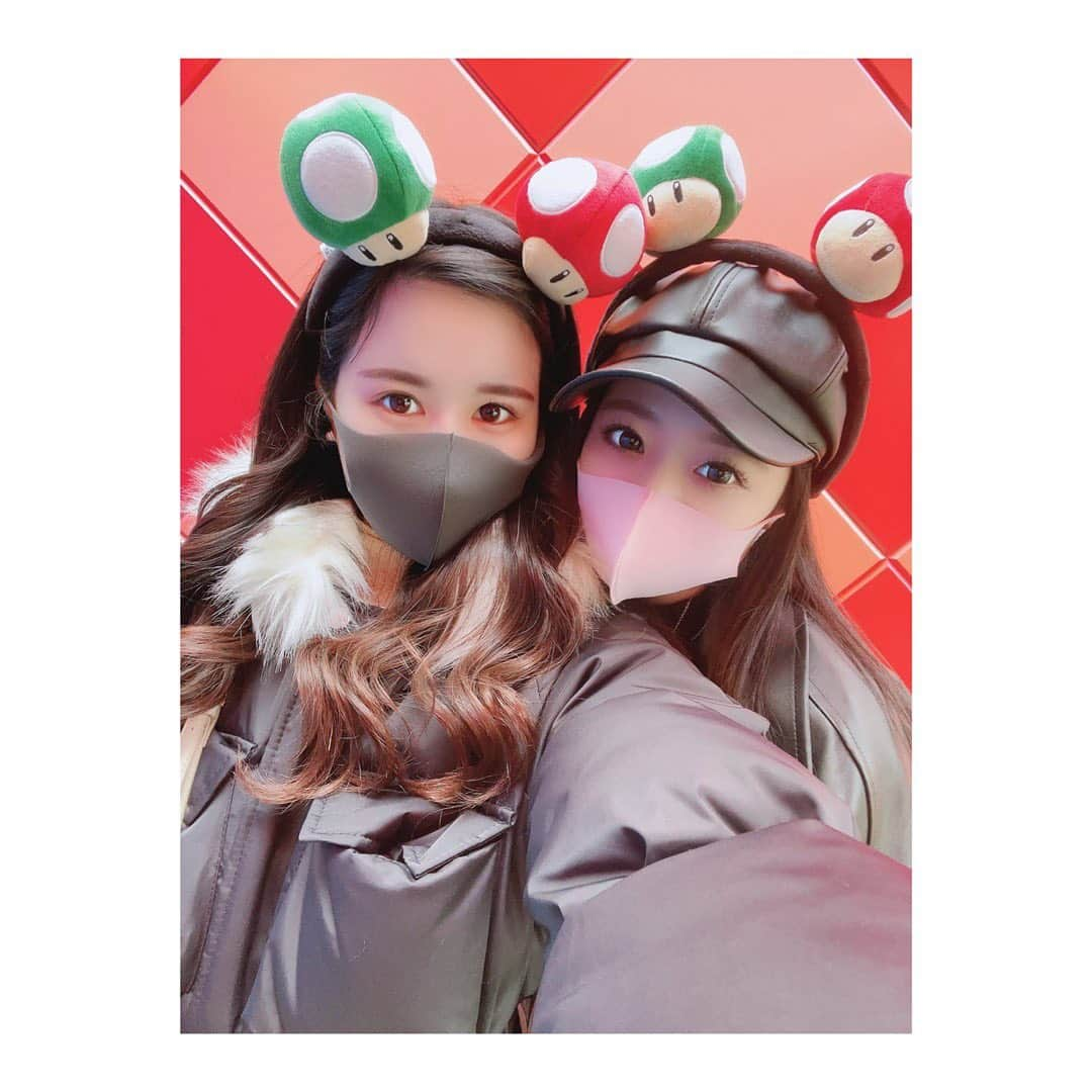 亀田姫月さんのインスタグラム写真 - (亀田姫月Instagram)「みゆりんとユニバデート♡ そちらの様子はYouTube見てね！」3月6日 20時23分 - himechan333