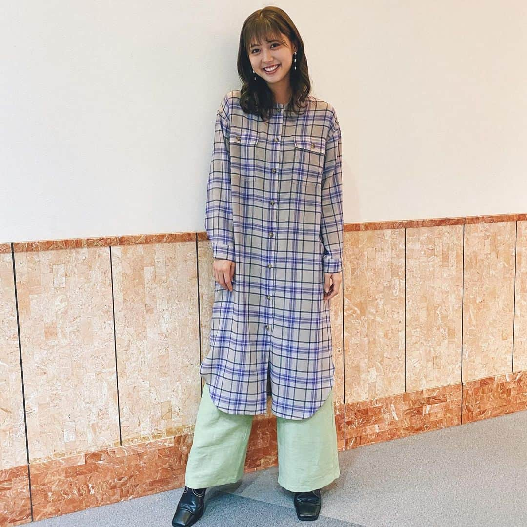 松元絵里花さんのインスタグラム写真 - (松元絵里花Instagram)「* スタジオ衣装⭐️ one-piece @converse_tokyo  bottom @domenicoandsavio  shoes @amail_official  pierce @roomx601  #王様のブランチ #tbs#erika」3月6日 12時45分 - matsumoto_erika