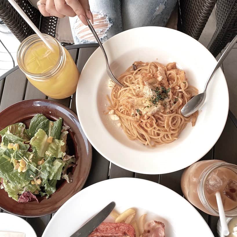 木田絵里香のインスタグラム：「. おいしいランチいきたいな🥱 . #dayoff#🥗#🍝」
