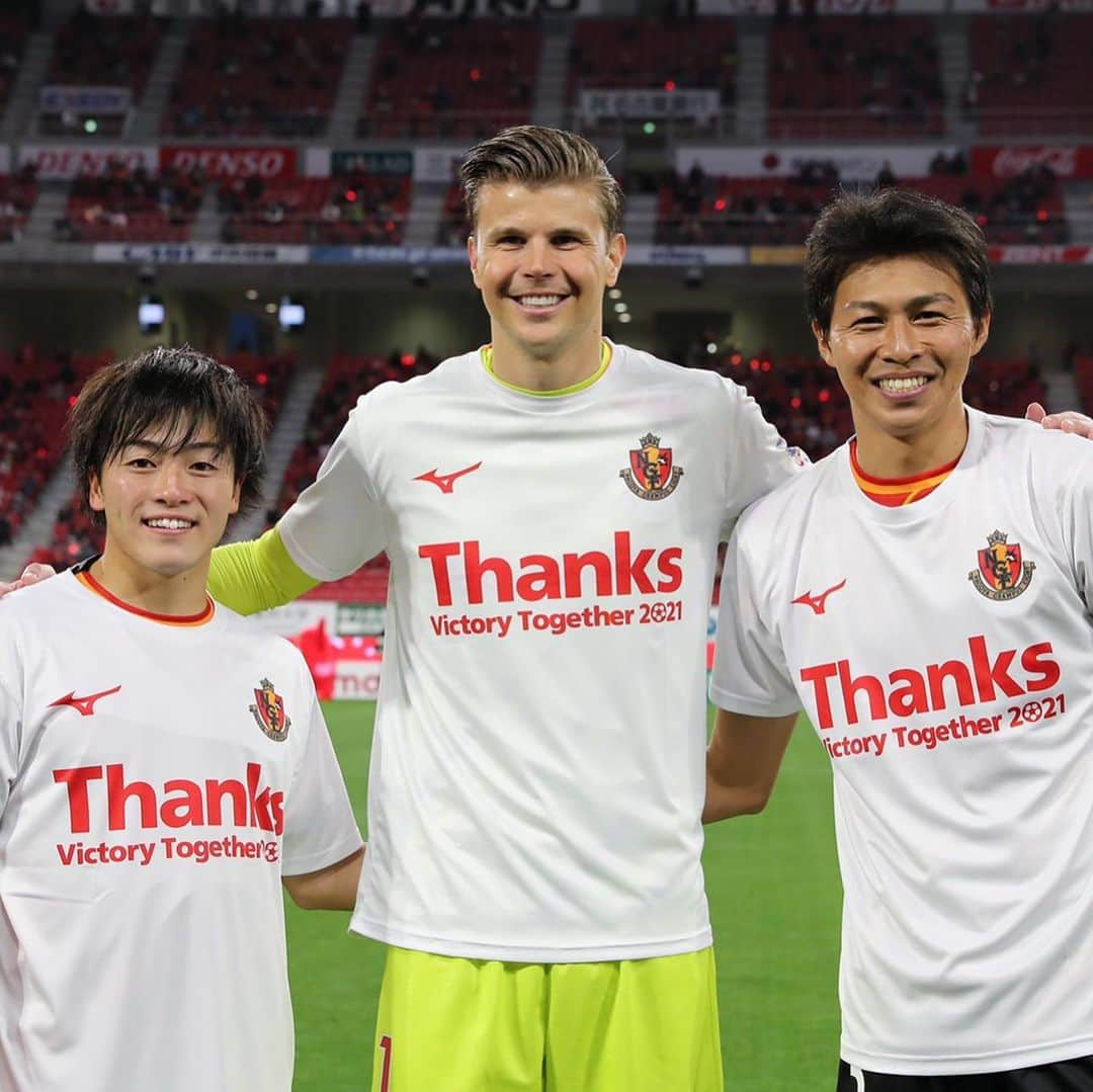 相馬勇紀のインスタグラム：「ホーム開幕戦勝利⚽️ 応援ありがとうございました！ 次節に向けていい準備します💪🔥 #grampus」