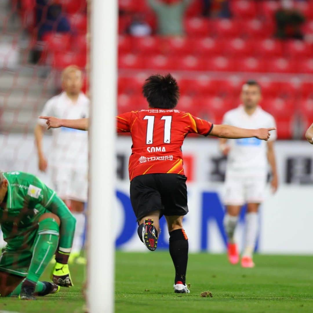 相馬勇紀さんのインスタグラム写真 - (相馬勇紀Instagram)「ホーム開幕戦勝利⚽️ 応援ありがとうございました！ 次節に向けていい準備します💪🔥 #grampus」3月7日 18時19分 - soma_47_official