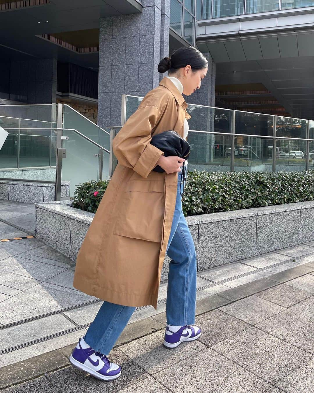 福内櫻子さんのインスタグラム写真 - (福内櫻子Instagram)「UNIQLOのUシリーズのアウター🙋‍♀️✨ 普段Mサイズだけど、3sizeあげて2XLにしたらめちゃくちゃ可愛くなった😉💓」3月7日 19時21分 - sakurako_fukuuchi