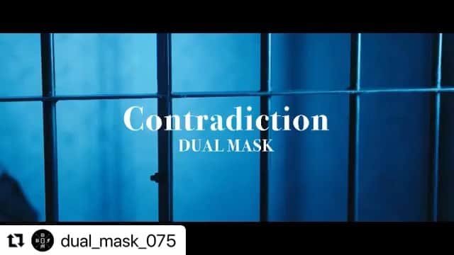 T-CHUのインスタグラム：「__________ 3/9 18:00 New MV dropします🔥  #Repost @dual_mask_075 with @make_repost ・・・ DUAL MASK New single  "Contradiction" Music Video  2021.03.09(TUE) OUT」