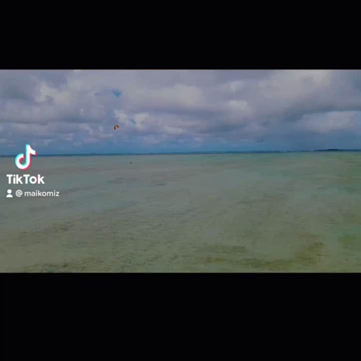maikoのインスタグラム：「#kitesurfing #unamattina」