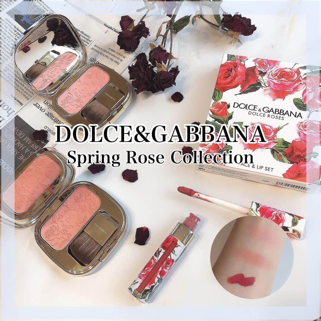 白岩まちこのインスタグラム：「≫≫💄... 𝘋𝘖𝘓𝘊𝘌&𝘎𝘈𝘉𝘉𝘈𝘕𝘈  𝘚𝘱𝘳𝘪𝘯𝘨 𝘙𝘰𝘴𝘦 𝘊𝘰𝘭𝘭𝘦𝘤𝘵𝘪𝘰𝘯  ㅤㅤㅤㅤㅤㅤㅤㅤㅤㅤㅤㅤㅤ 　ㅤㅤㅤㅤㅤㅤㅤㅤㅤㅤㅤㅤㅤ ㅤㅤㅤㅤㅤㅤㅤㅤㅤㅤㅤㅤㅤ 3月10日に伊勢丹新宿店で先行発売する DOLCE&GABBANAのスプリングローズ コレクション🥀をいただいたので レビュー💄✨ ㅤㅤㅤㅤㅤㅤㅤㅤㅤㅤㅤㅤㅤ  ㅤㅤㅤㅤㅤㅤㅤㅤㅤㅤㅤㅤㅤ 💄@dgbeauty_4meee 　  ㅤㅤㅤㅤㅤㅤㅤㅤㅤㅤㅤㅤㅤ スウォッチからメイク動画まで、ギュギュっと 詰め込んだから最後まで見てね🙈▶︎▶︎▶︎  ㅤㅤㅤㅤㅤㅤㅤㅤㅤㅤㅤㅤㅤ ㅤㅤㅤㅤㅤㅤㅤㅤㅤㅤㅤㅤㅤ 💄 DOLCE&GABBANA  ブラッシュオブローズ ルミナスチークカラー  ラブコレクター ¥6,300＋tax  ㅤㅤㅤㅤㅤㅤㅤㅤㅤㅤㅤㅤㅤ 《 200 PROVOCATIVE 》  POPな可愛らしいイメージの明るめピンク。 フレッシュで血色感のある肌にしてくれるカラー。 世界4ヵ国でのみ限定発売。 3月10日〜伊勢丹先行発売。 日本での全国発売日は7月22日〜👒  ㅤㅤㅤㅤㅤㅤㅤㅤㅤㅤㅤㅤㅤ ㅤㅤㅤㅤㅤㅤㅤㅤㅤㅤㅤㅤㅤ ㅤㅤㅤㅤㅤㅤㅤㅤㅤㅤㅤㅤㅤ 💄 DOLCE&GABBANA  ドルチェ ローズ フェイス&リップセット 　　　　　　　　　　　　　¥9,000＋tax  ▪️チーク 《 400 PEACH 》 肌馴染みの良いヘルシーピーチ。 粒子も細かく、自然な血色感のある 綺麗な肌に仕上げてくれる。 ほんのりシャイニーな質感で私の大好きなカラー。  ▪️リップ 《 3 ROSEBUD 》 深みのあるダスキーピンク。 クリーミーな質感で唇にしっかりフィット。 高発色でセミマットな質感。 落ちにくいリキッドタイプやからマスクメイクにもおすすめ。  ㅤㅤㅤㅤㅤㅤㅤㅤㅤㅤㅤㅤㅤ ㅤㅤㅤㅤㅤㅤㅤㅤㅤㅤㅤㅤㅤ  今回、3月10〜15日の間、 新宿伊勢丹で《イセタン メイクアップ パーティー》が 開催されるらしい！！ ㅤㅤㅤㅤㅤㅤㅤㅤㅤㅤㅤㅤㅤ ㅤㅤㅤㅤㅤㅤㅤㅤㅤㅤㅤㅤㅤ  クレドポーボーテ、SHISEIDO、NARS、 ローラメルシエ、ドルチェ&ガッバーナ、ベアミネラルの6つのブランドが集まってコスメの祭典をするんやって☺️✨  ㅤㅤㅤㅤㅤㅤㅤㅤㅤㅤㅤㅤㅤ ㅤㅤㅤㅤㅤㅤㅤㅤㅤㅤㅤㅤㅤ そこで、このコスメ達も先行発売されるの💄✨ ㅤㅤㅤㅤㅤㅤㅤㅤㅤㅤㅤㅤㅤ ㅤㅤㅤㅤㅤㅤㅤㅤㅤㅤㅤㅤㅤ  期間 :  3月10(水)〜3月15日(月) ㅤㅤㅤㅤㅤㅤㅤㅤㅤㅤㅤㅤㅤ 開催場所 : 伊勢丹新宿店 本館6階 催事場 ㅤㅤㅤㅤㅤㅤㅤㅤㅤㅤㅤㅤㅤ  来場者特典 : 田中シェンさんがデザインしたトートバッグに、 各ブランド(資生堂、クレドポーボーテ、 NARS、ローラメルシエ、ドルガバビューティ、 ベアミネラル)の豪華サンプルを入れてプレゼント。 ( １万個限定で無料配布。なくなり次第終了 )  ㅤㅤㅤㅤㅤㅤㅤㅤㅤㅤㅤㅤㅤ ㅤㅤㅤㅤㅤㅤㅤㅤㅤㅤㅤㅤㅤ このご時世やし、行けないって方でも オンラインで楽しめるよう、 オンライン企画もやってるみたい☺️🌿 ㅤㅤㅤㅤㅤㅤㅤㅤㅤㅤㅤㅤㅤ ㅤㅤㅤㅤㅤㅤㅤㅤㅤㅤㅤㅤㅤ  ドルガバビューティからは、 メイク悩みに合わせたテクニックを １対１でアドバイスしてくれるオンライン企画もやってるんやって☺️🌿  ㅤㅤㅤㅤㅤㅤㅤㅤㅤㅤㅤㅤㅤ ㅤㅤㅤㅤㅤㅤㅤㅤㅤㅤㅤㅤㅤ 無料でプロのアドバイスも聞けちゃうみたいやし、 オンラインやから全国どこからでも参加可能😌✨ ㅤㅤㅤㅤㅤㅤㅤㅤㅤㅤㅤㅤㅤ ㅤㅤㅤㅤㅤㅤㅤㅤㅤㅤㅤㅤㅤ  予約期間は3月14日までやから気になる子は是非💻  ㅤㅤㅤㅤㅤㅤㅤㅤㅤㅤㅤㅤㅤ  今回、ドルガバコスメ気になってたっていう メッセージもいただいてたから、参加になったら嬉しいなぁ😆🎶 ㅤㅤㅤㅤㅤㅤㅤㅤㅤㅤㅤㅤㅤ ㅤㅤㅤㅤㅤㅤㅤㅤㅤㅤㅤㅤㅤ ㅤㅤㅤㅤㅤㅤㅤㅤㅤㅤㅤㅤㅤ  #ドルガバコスメ#ドルガバ#ドルチェアンドガッバーナ#DOLCEANDGABBANA#vocest #ドルチェアンドガッバーナビューティ #デパコス#イセタンメイクアップパーティ #限定品#限定コスメ#新作コスメ#コスメレビュー#新作コスメ2021#コスメマニア#コスメ好き#チーク#リップ#リップティント #コスメレポ#コスメ紹介#meetme_atbeauty #伊勢丹#新宿伊勢丹#伊勢丹新宿店」
