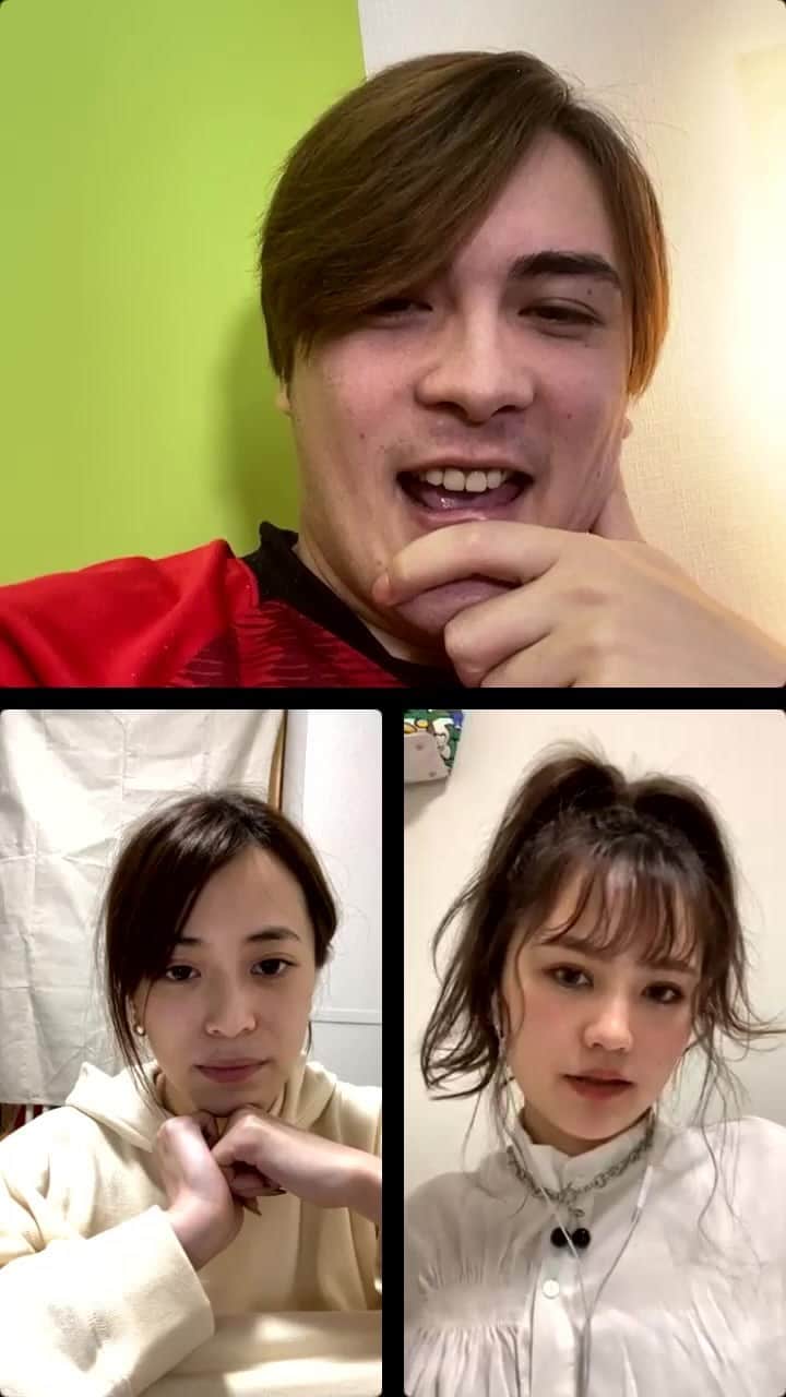 冨森ジャスティンのインスタグラム：「なんかいろいろ話してみた！笑」