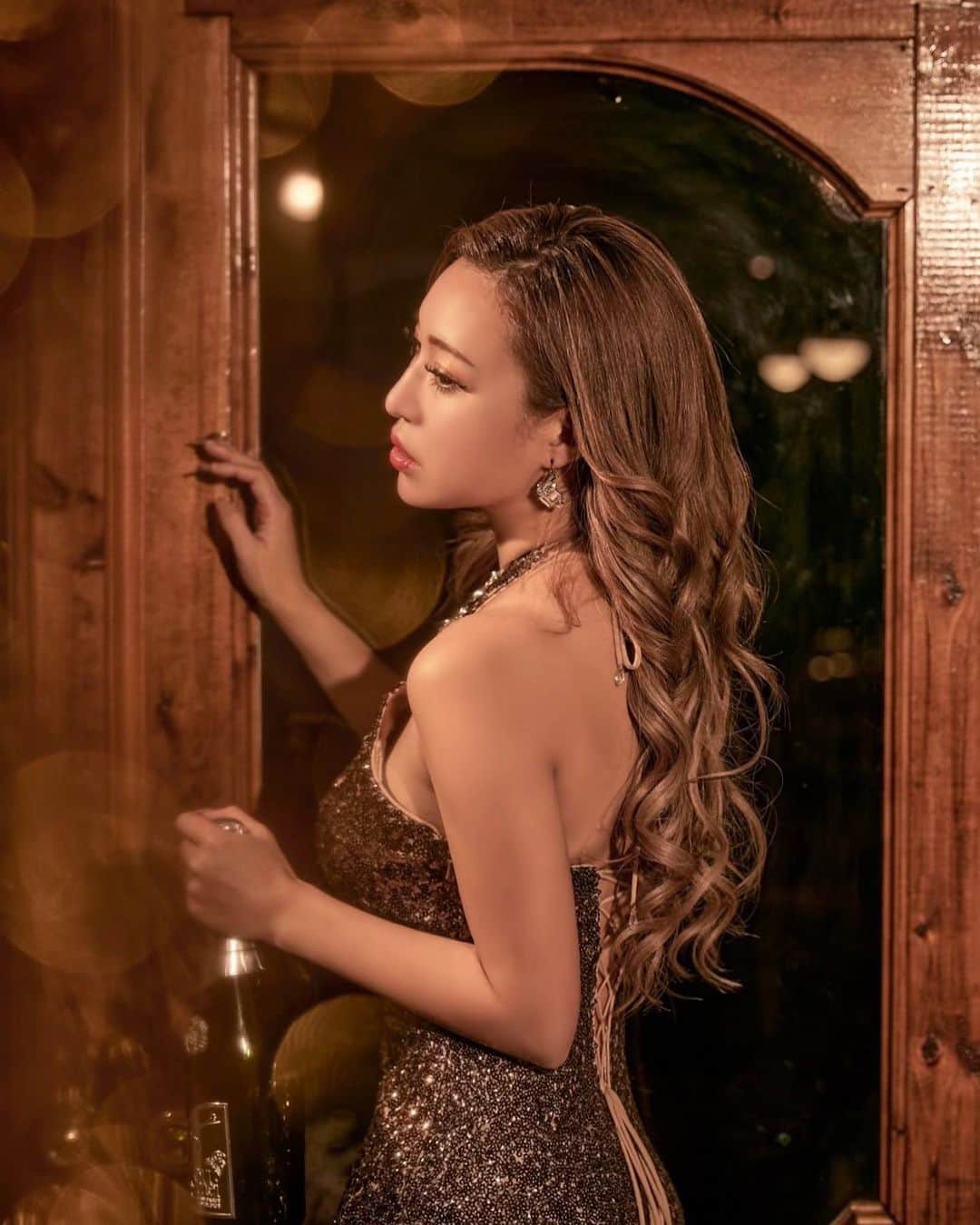 桃瀬とものインスタグラム：「kansai-collection2021 @dress_sugar  @soumei.japan」