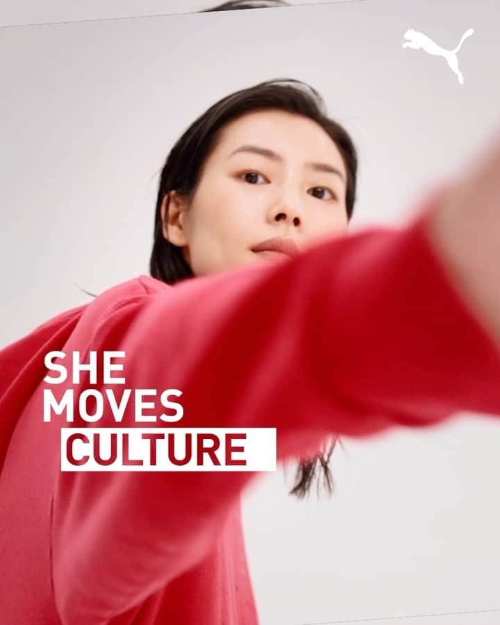 リウ・ウェンのインスタグラム：「Proud to be part of the amazing women @PumaWomen! @puma #SheMovesUs」