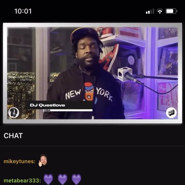 DJ LEADのインスタグラム：「I DJ for one and only @questlove Last week. I will upload it on you tube For full movie.  Much respect !  @skamartist @theheavyhitters」