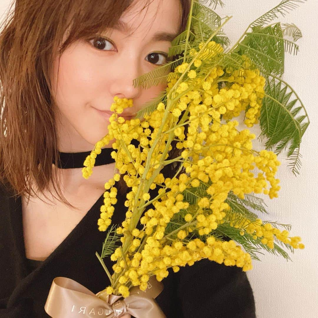 桐谷美玲さんのインスタグラム写真 - (桐谷美玲Instagram)「ミモザ #国際女性デー  #womansday」3月8日 18時13分 - mirei_kiritani_