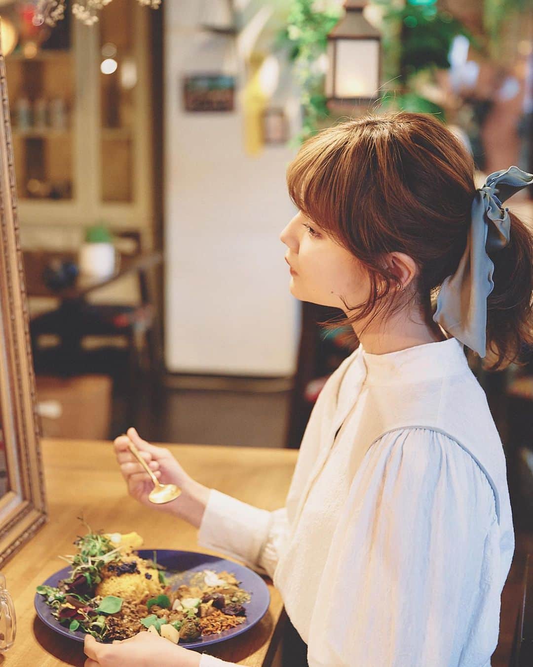 のインスタグラム：「🍛.❤︎」
