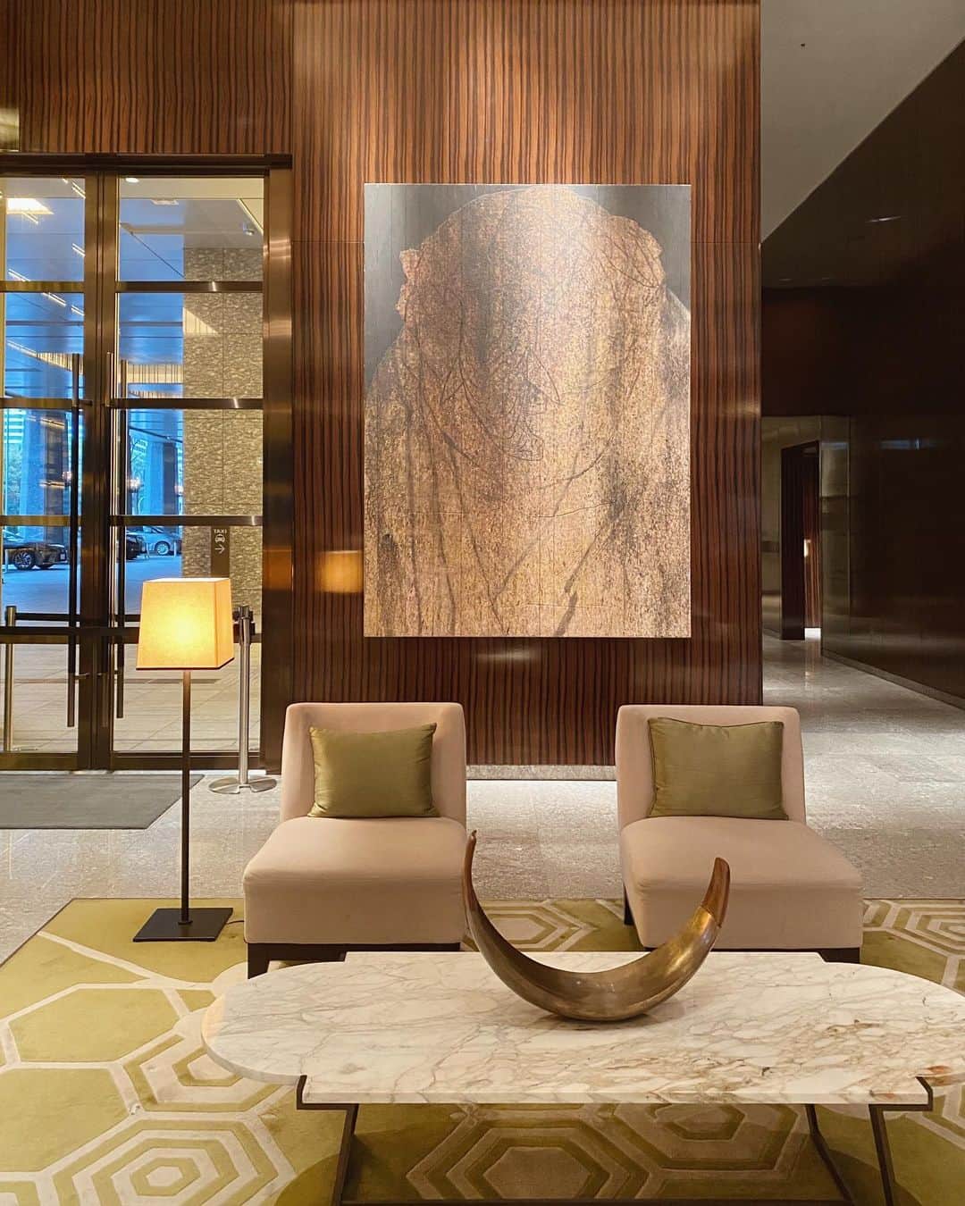 石黒美帆のインスタグラム：「* ♡  #palacehoteltokyo#palacehotel#パレスホテル東京」