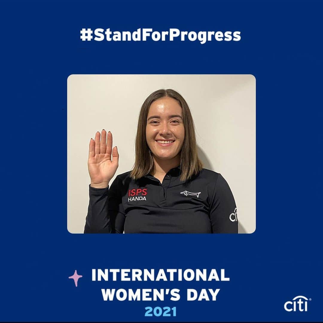 のインスタグラム：「When all of us #StandForProgress by taking one action, together, it adds up to create a big impact ⭐️ #IWD2021 @citi」