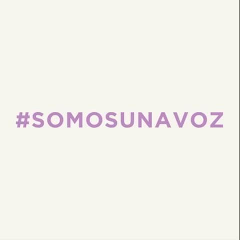 のインスタグラム：「#SomosUnaVoz」