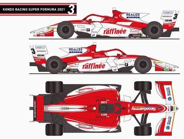 のインスタグラム：「🏁SUPER FORMULA  ▪︎チーム   KONDO RACING ▪︎車両🏎 ORIENTALBIO KONDO SF19 ▪︎カーナンバー＆ドライバー   3号車  山下健太選手   4号車 サッシャ･フェネストラズ選手  #ラフィーネレディ #ラフィーネミューズ #raffineelady #raffineeμs #raffinee_racing #orientalbio_sf #orientalbio_race   #SFormula #kondoracing #superformula #モータースポーツ #モータースポーツ好きな人と繋がりたい #フォーミュラ #TOYOTA #レースクイーン」