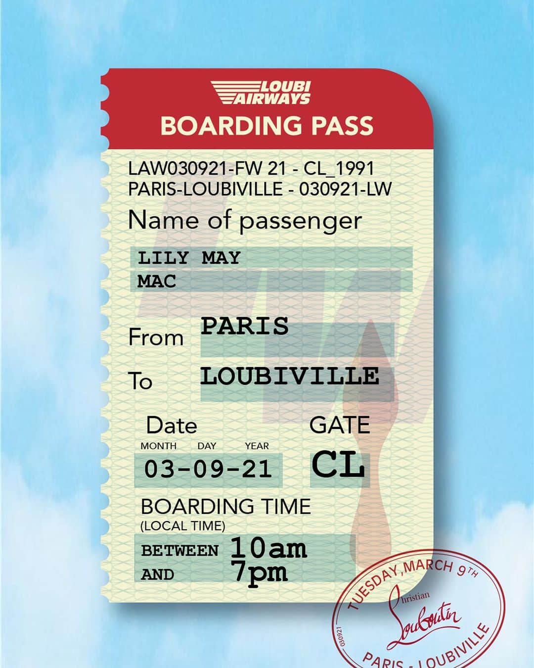 リリーマイマックさんのインスタグラム写真 - (リリーマイマックInstagram)「On board the #LoubiAirways for  @louboutinworld swipe up on my stories to experience the virtual plane #ChristianLouboutin」3月9日 9時14分 - lilymaymac