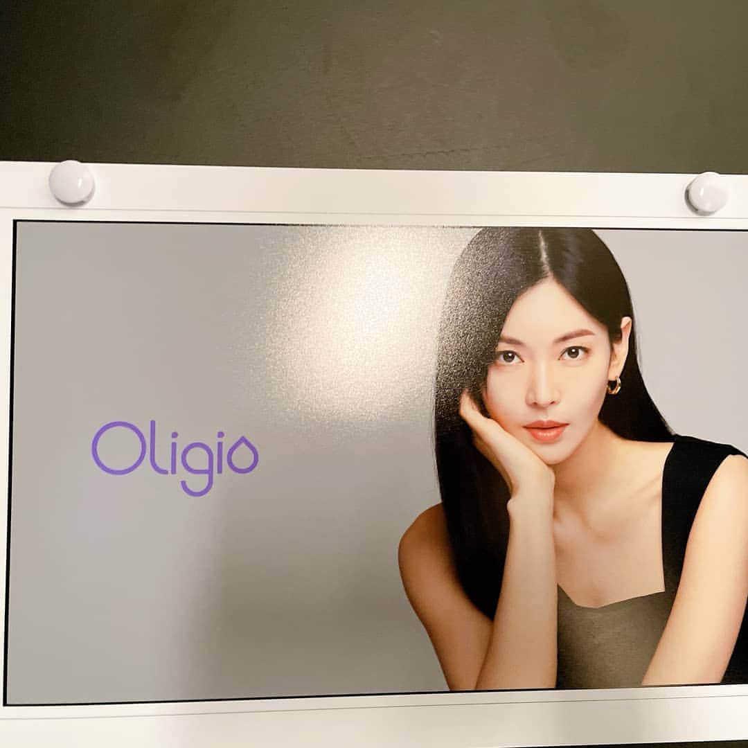 キム・ソヨンのインスタグラム：「#올리지오 🎵  @oligio_official 🎀」