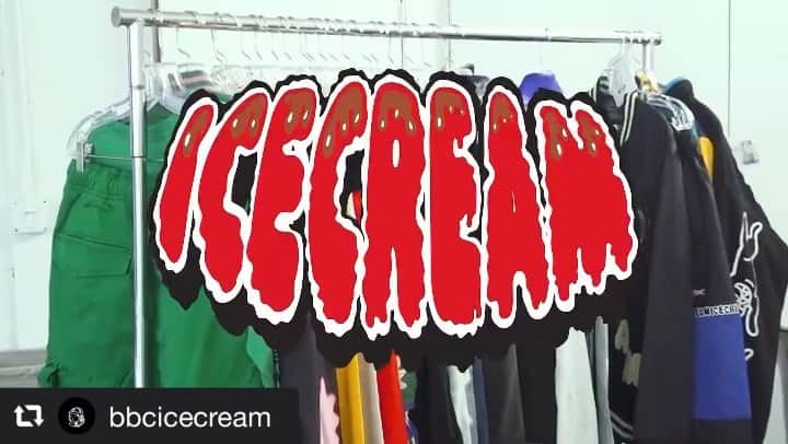ビリオネア・ボーイズ・クラブのインスタグラム：「#repost @bbcicecream  ICECREAM US Spring 2021  Lookbook video ft. @olanprenatt    The first delivery will be released tomorrow 02.18.21 at our NYC Flagship, Miami store and website bbcicecream.com   🎥 by @jackmdalton  Creative Direction @sweetcian  Styled by @soberyungwalter  @teamicecream 🍦」