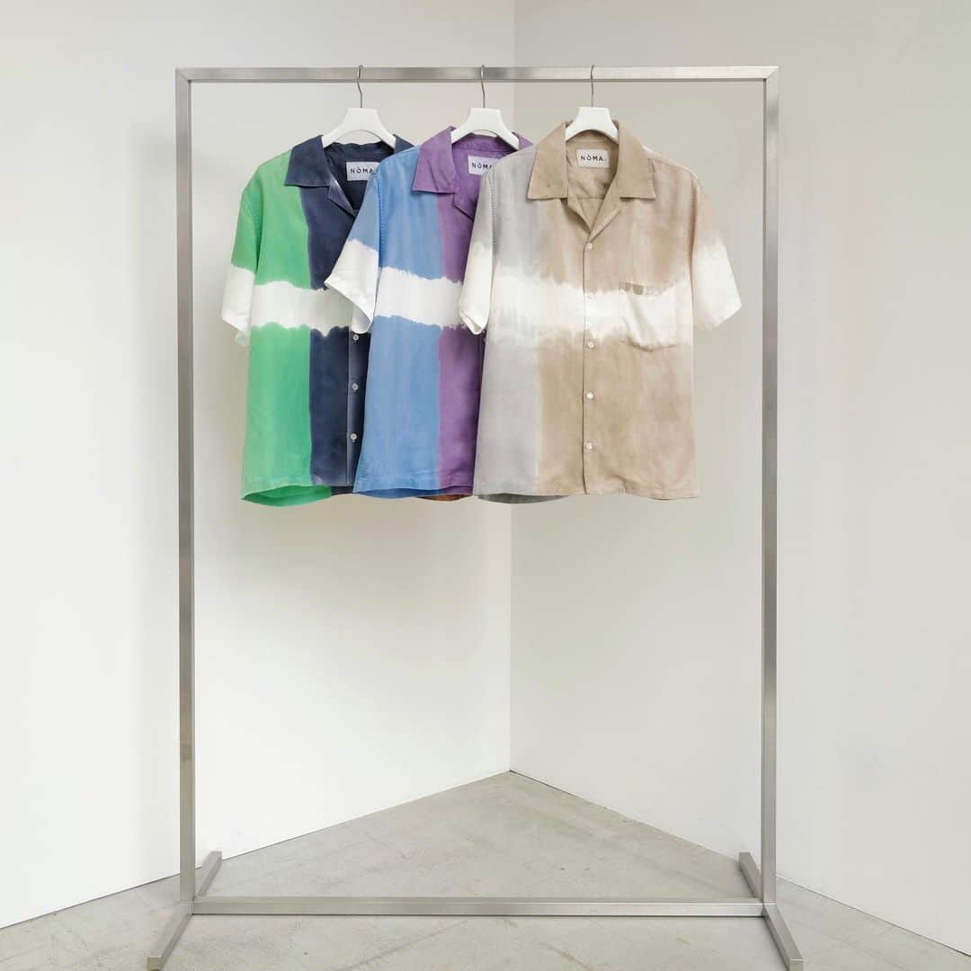 beams_harajuku_officialのインスタグラム：「…  ＜NOMA t.d.＞ "3DYE SS SHIRT-NATURE" @noma_textileddesign @beams_harajuku_official  #nomatd #21ss #beams #ビームス #harajuku_beams #HARAJUKUSTYLE #mensfashion #menswear #wear #style #fashion」